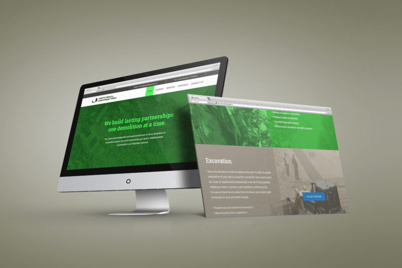 J Mitchell Contracting Website Designed by SquareOne Creative Group