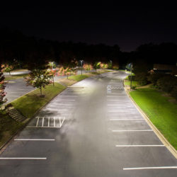 Nighttime commercial photography by Square One Creative Group